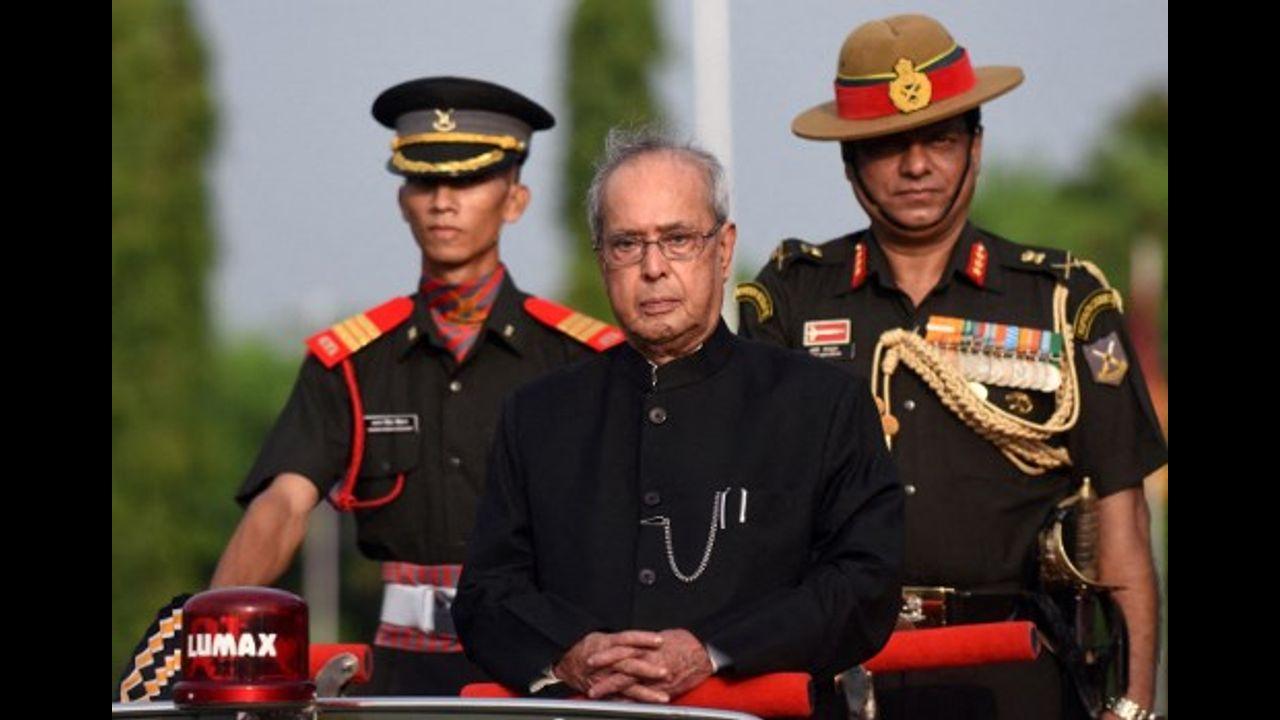 Mukherjee's political career began in 1969, after being noticed for his by-election campaign management in Midnapore for an independent candidate -- former diplomat and senior Congress leader V.K. Krishna Menon. Mukherjee became a member of the Rajya Sabha in July 1969, following which he was re-elected to the House in 1975, 1981, 1993 and 1999. Pic/AFP
