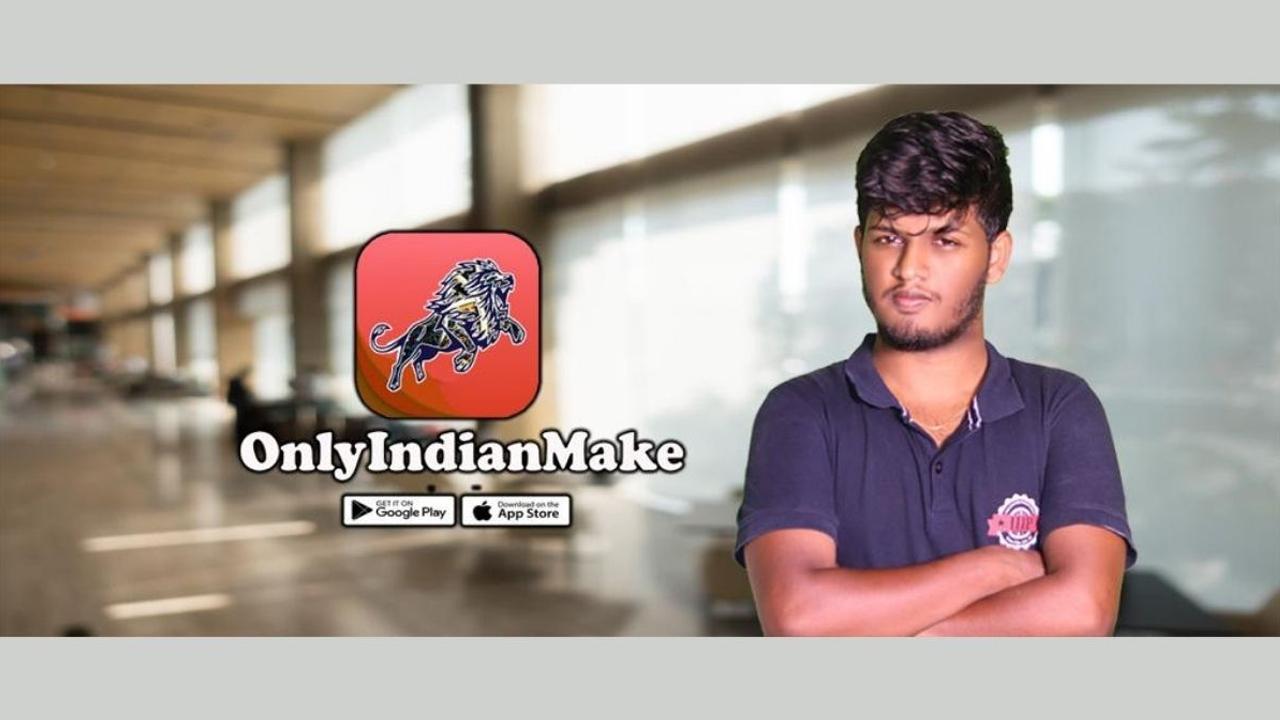 OnlyIndianMake App Deals in Exclusive Made In India Products at Global Level