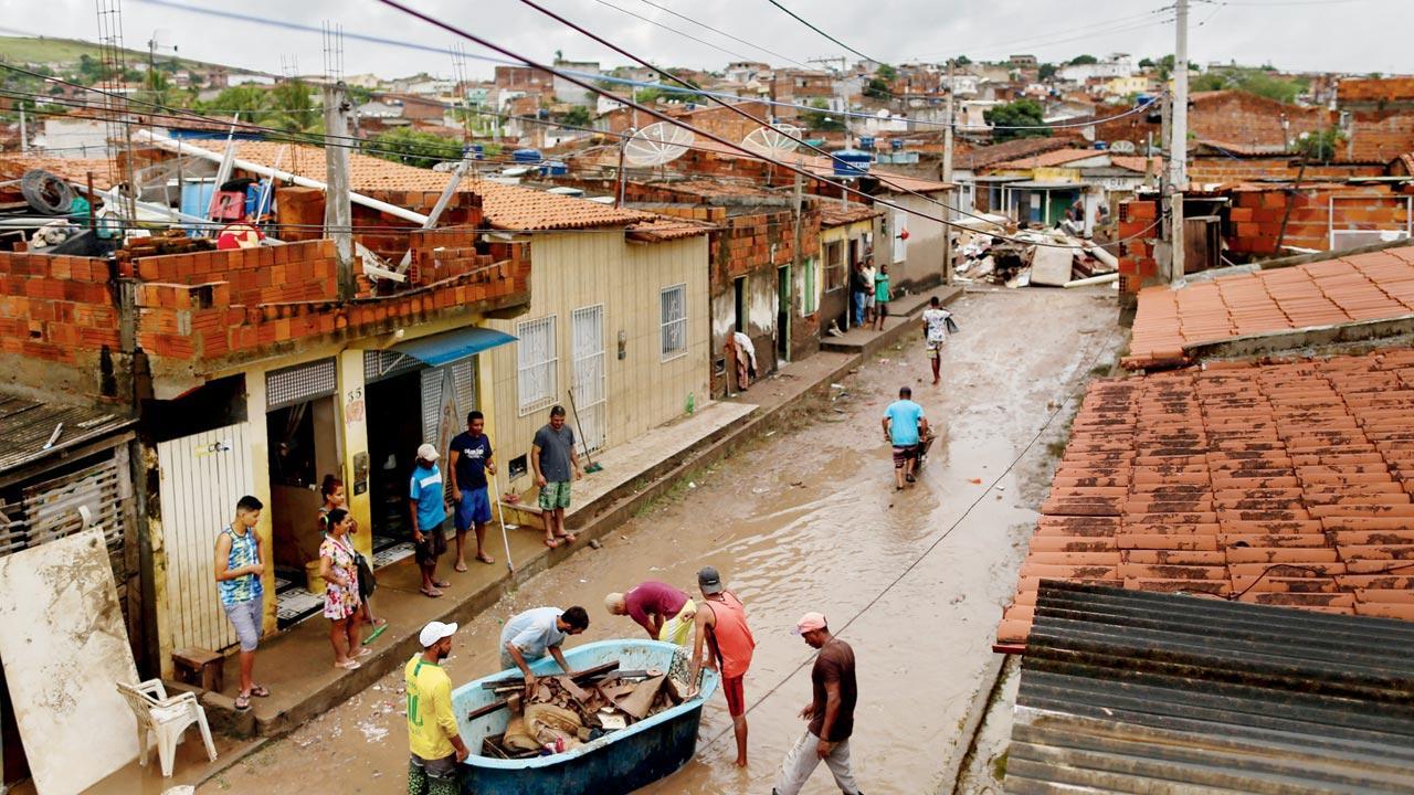 Severe flooding spreads in Brazil