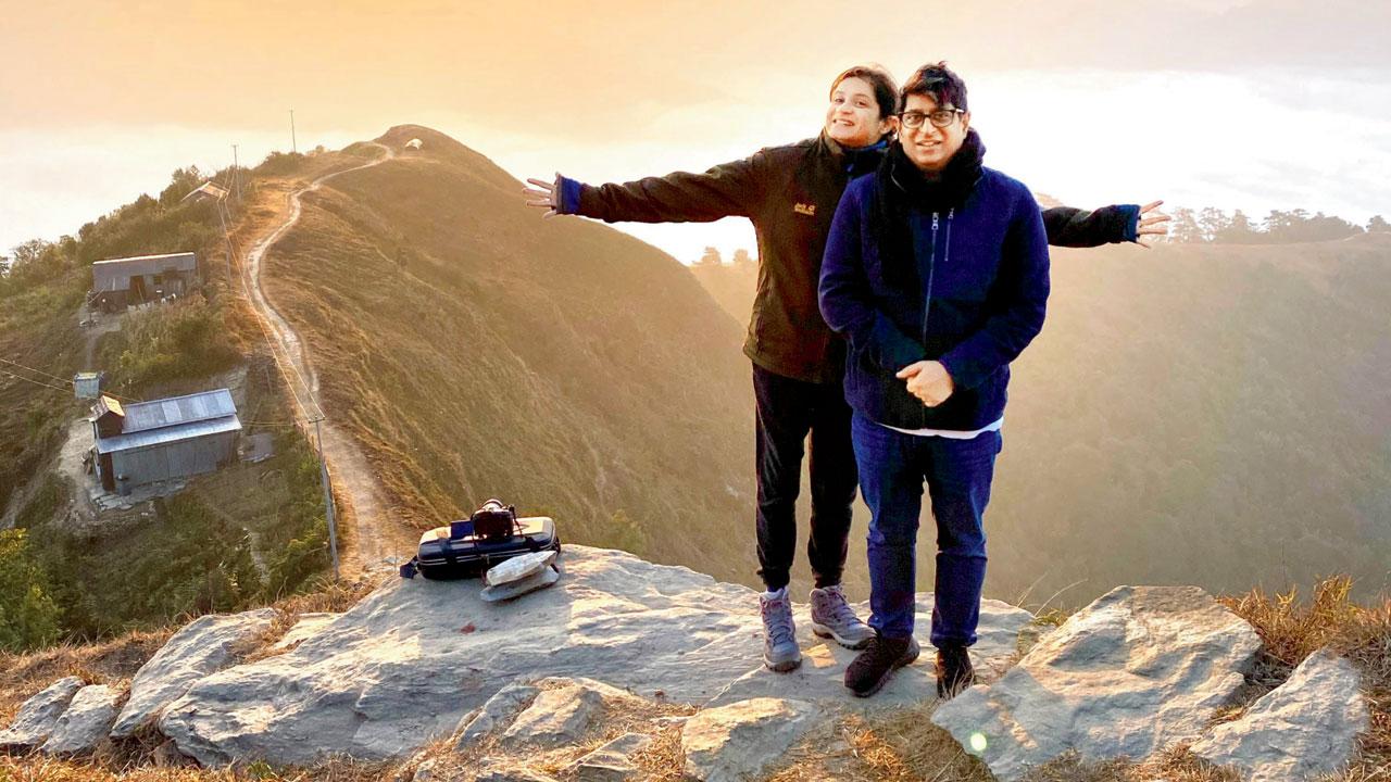 Simran Gill and Sapan narula