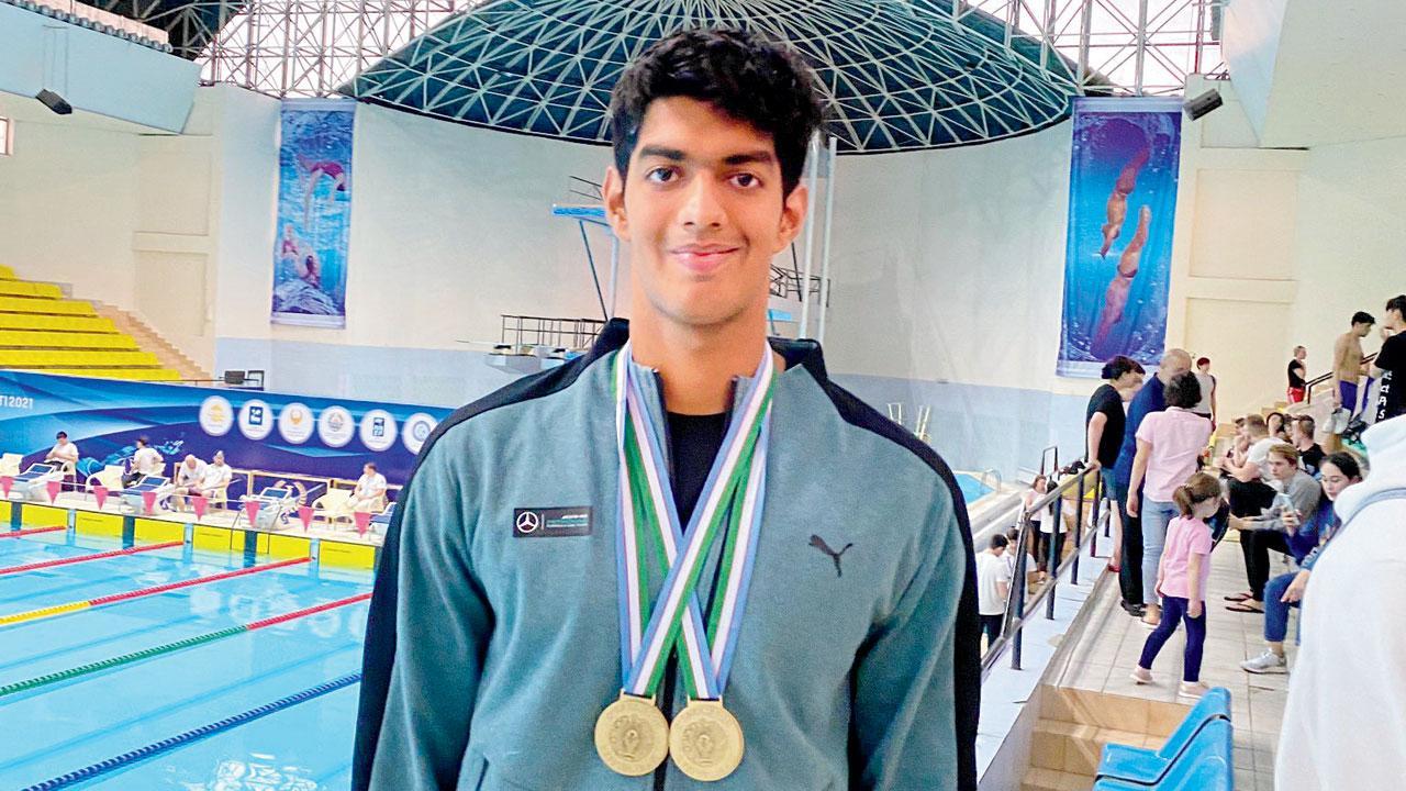 Swimmer Nataraj makes it hat-trick of records