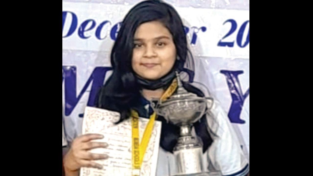Suhaani wins U-14 MSSA chess title