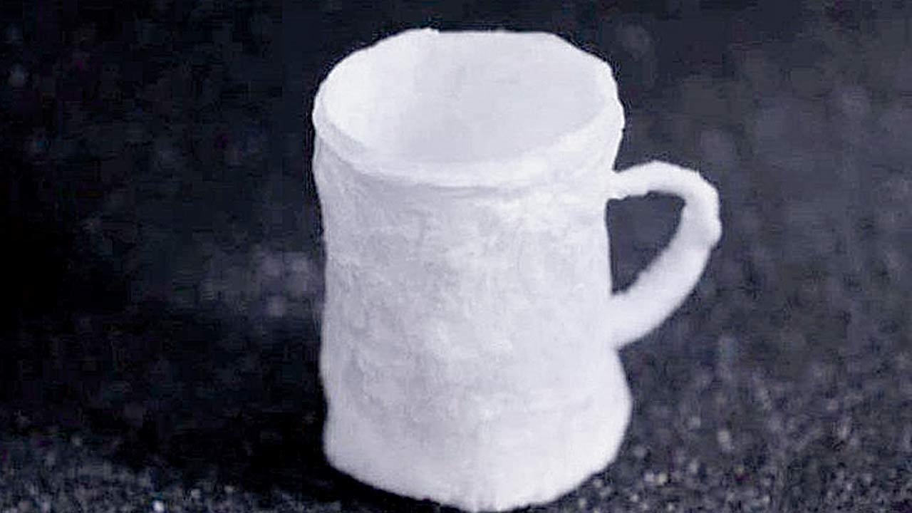 Scientists make plastic cup out of salmon sperm