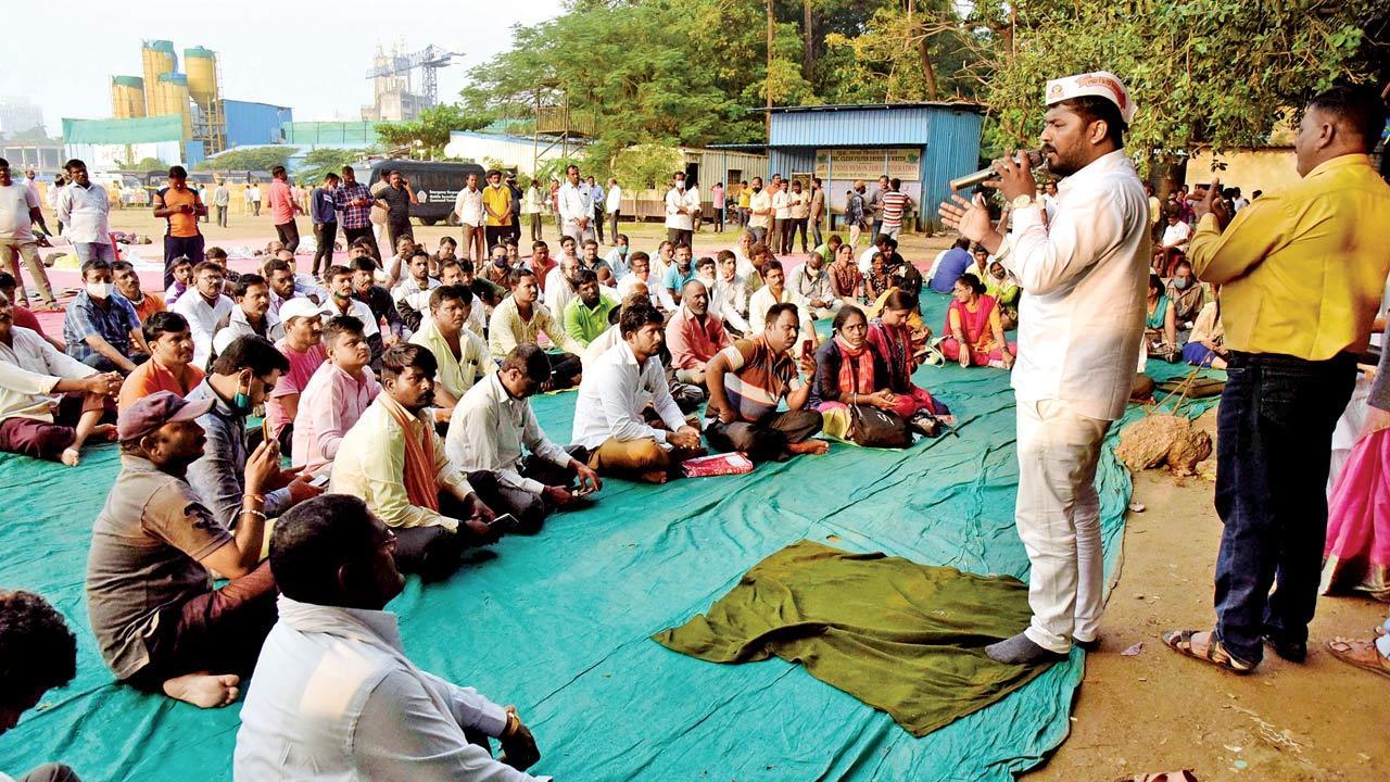 Transfers work; 105 of 250 bus MSRTC depots opened on Monday
