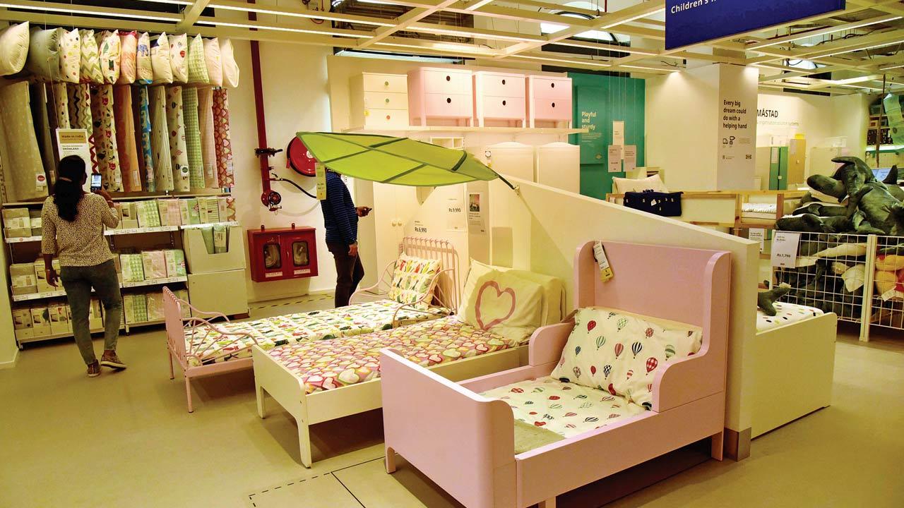 Swedish lifestyle giant and leading home furnishing retailer, IKEA,  was looking for a massive space to open its second outlet in South Mumbai, after debuting with its Navi Mumbai outpost. Traditionally designed to offer everything under one roof, IKEA found 80,000 square feet. Pics/Suresh Karkera