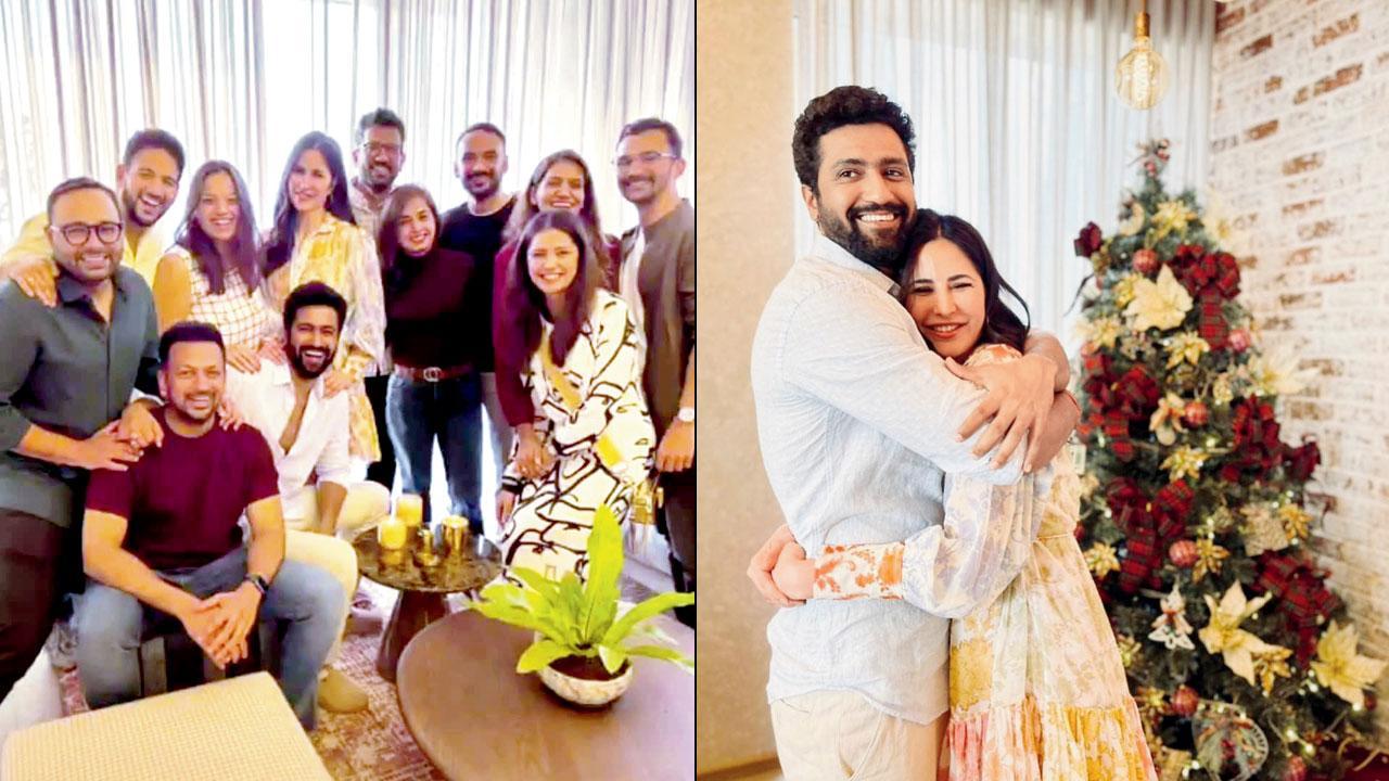 Have you heard? Vicky Kaushal and Katrina Kaif host the first bash at their  new home