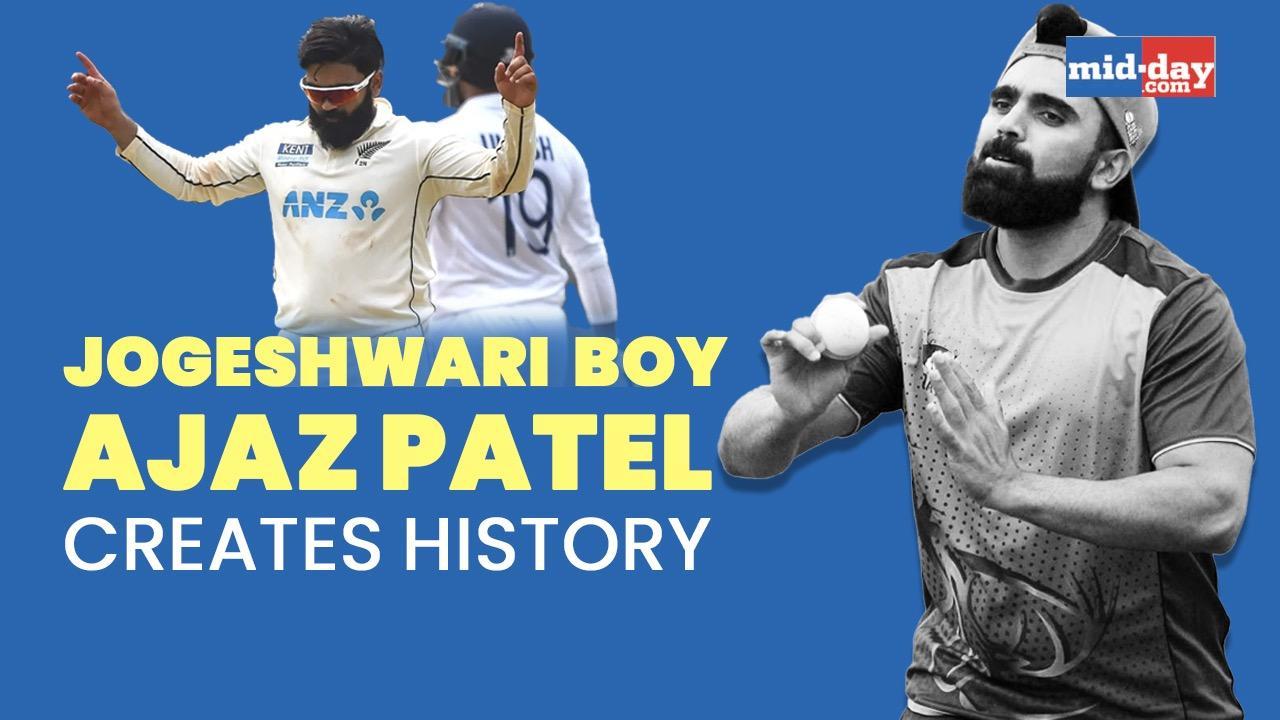 Ajaz Patel becomes third Test cricketer to take all 10 wickets in an innings