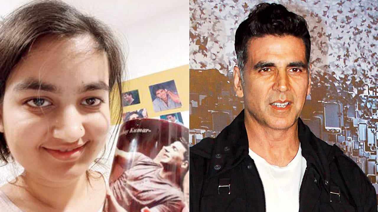 Palak Manglik  and Akshay Kumar