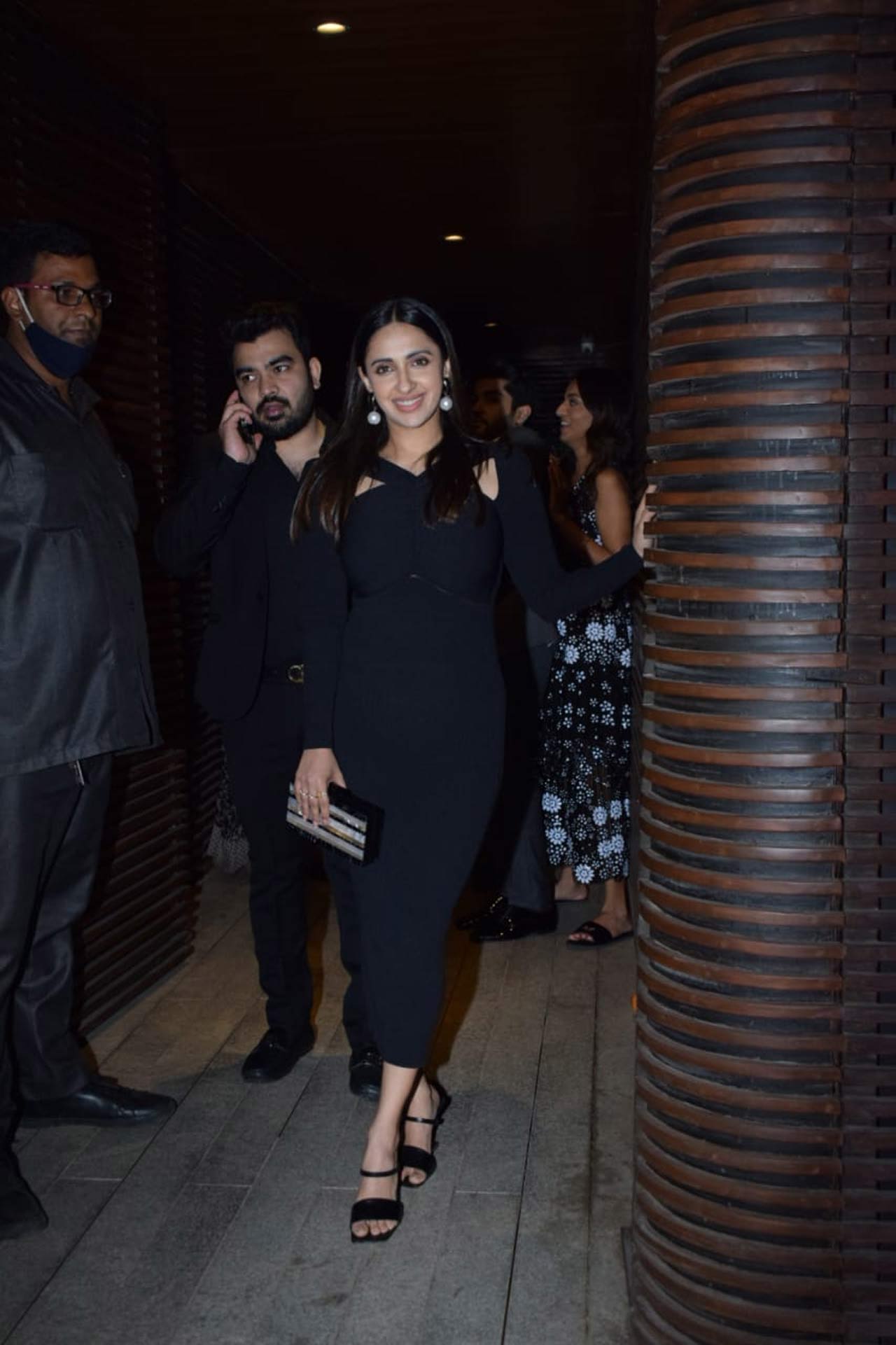 Akansha Ranjan, who made her acting debut with Guilty, donned a body-hugging black outfit for the outing. On the work front, Akansha is yet to announce her new project.