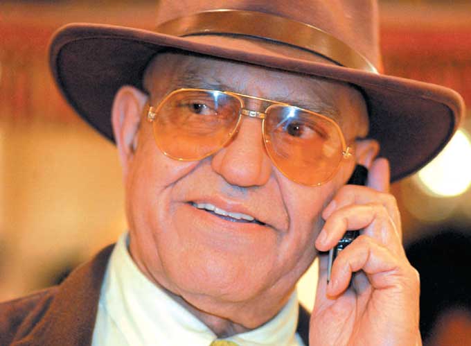 Amrish Puri had a passion for hats and had a collection of nearly 200 gathered from across the globe.
