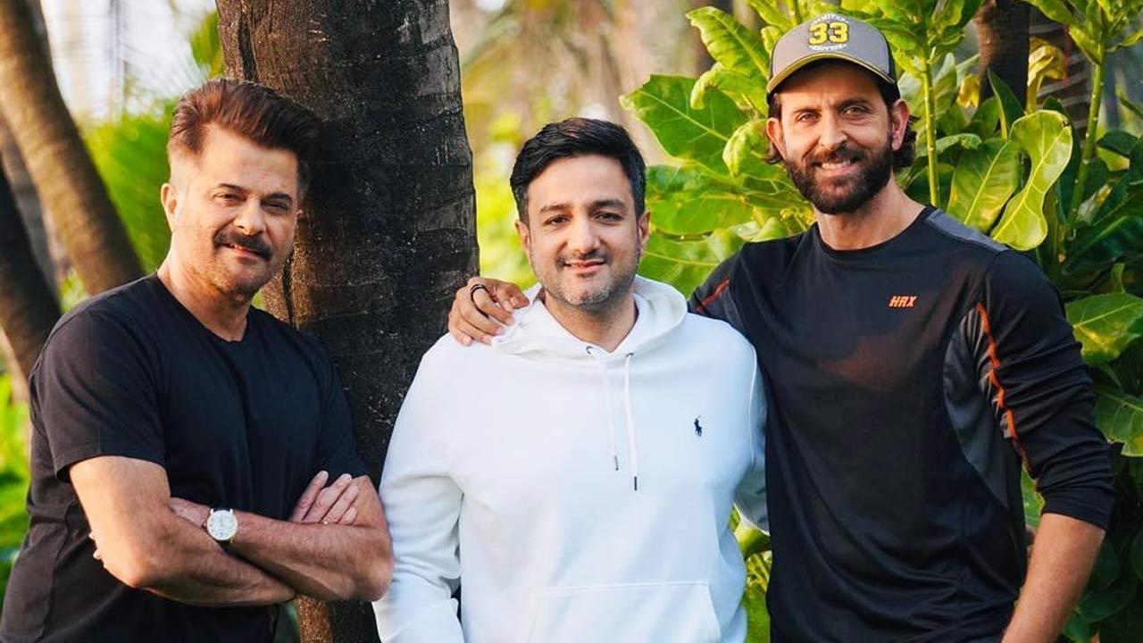 Hrithik Roshan, Deepika Padukone welcome Anil Kapoor to 'Fighter'