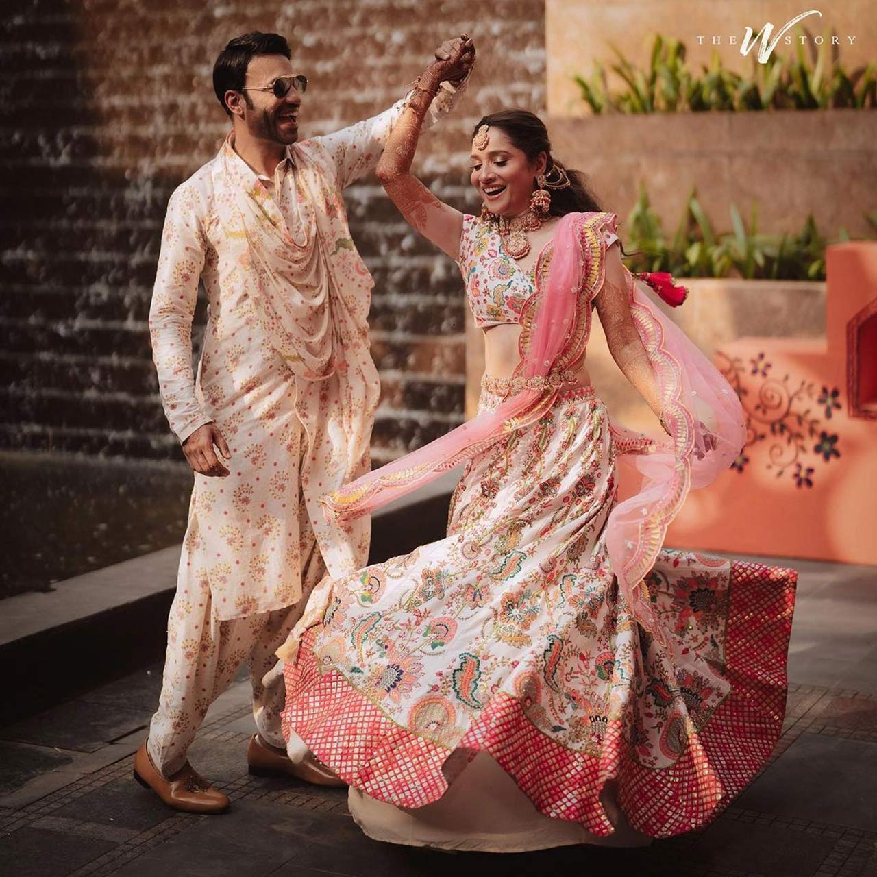 We got a sneak peek of Ankita`s mehendi as her fanclubs shared several pictures. We got a sneak peek of Ankita`s mehendi as her fanclubs shared several pictures.