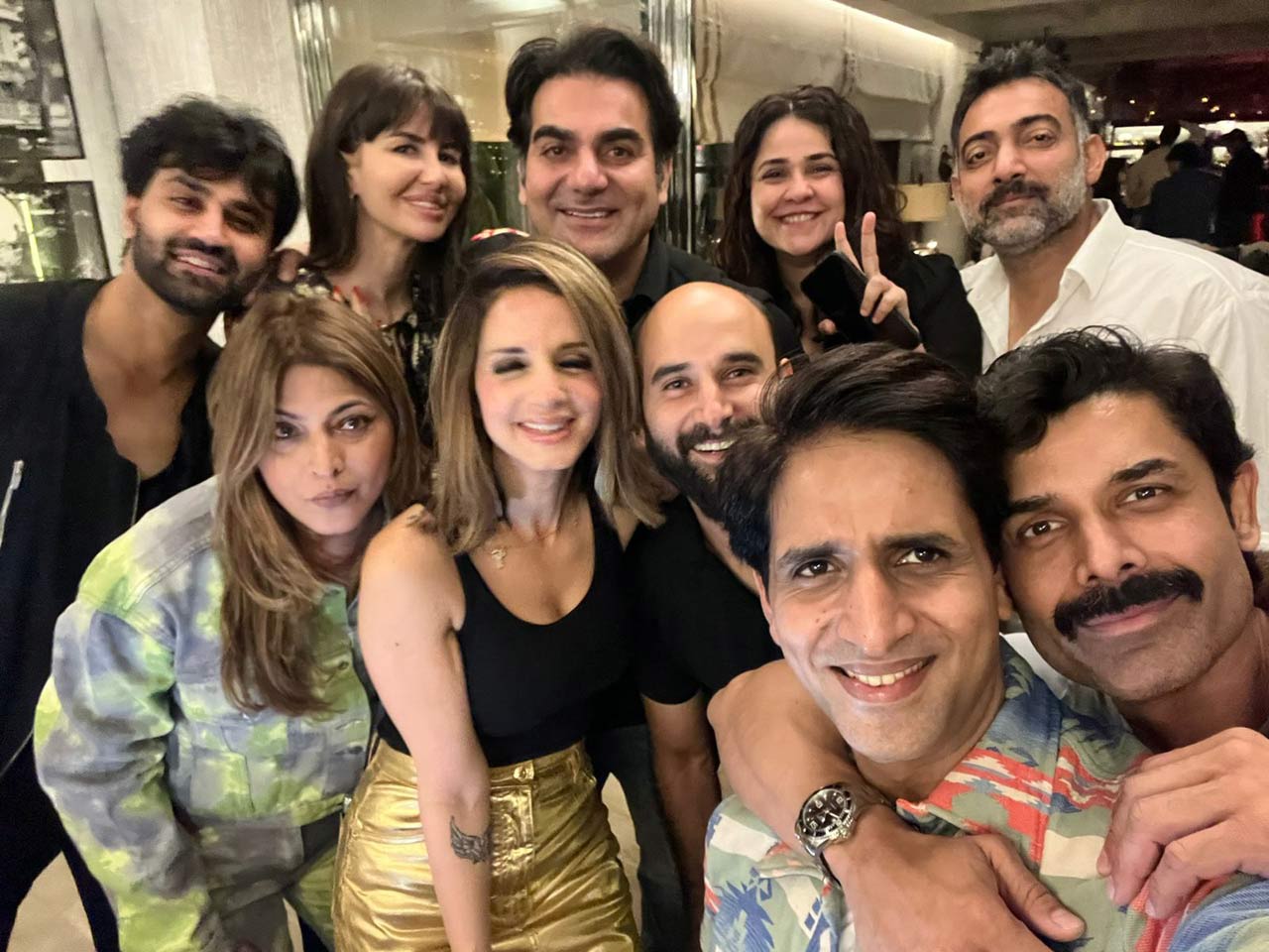 The people who turned up to wish him also included Sonal Chauhan, Arbaaz Khan, Ekta Kapoor, Aly Goni, Jasmin Bhasin, among others. 