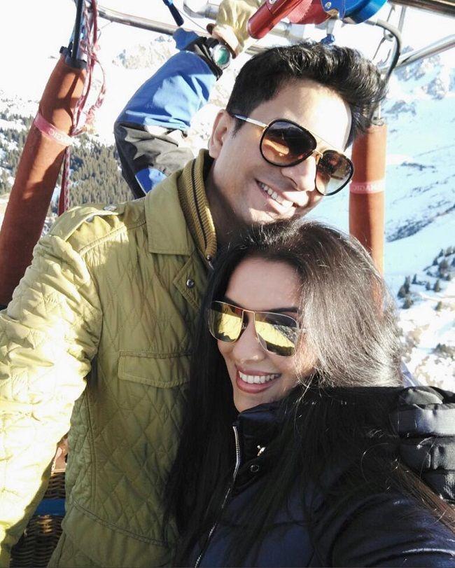 Though the couple is quite private about their life, Rahul Sharma time and again has expressed his love for his lady love on social media. Rahul had shared this picture and wrote alongside, 'Holding MY WORLD in my arms!!!'