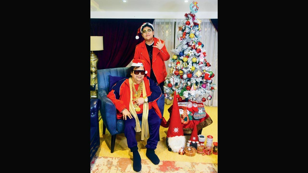 Have you heard? Bappi Lahiri and grandson Swastik Bansal aka Rego B to have a golden Christmas