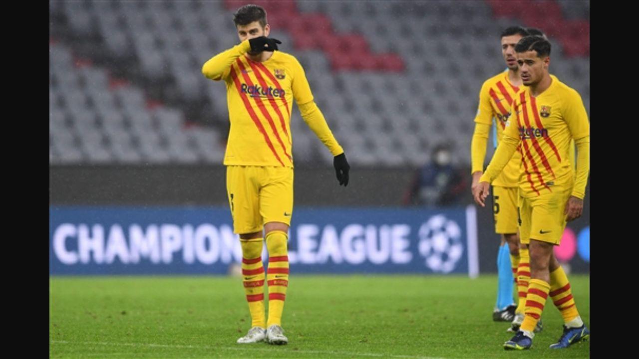 Barcelona knocked out of Champions League, Spanish club hits new low