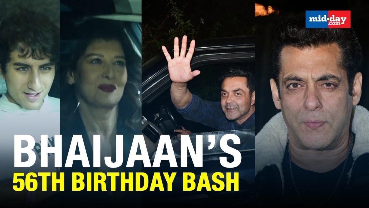 Salman Khan Celebrates 56th Birthday With Sangeeta Bijlani And Family In Panvel