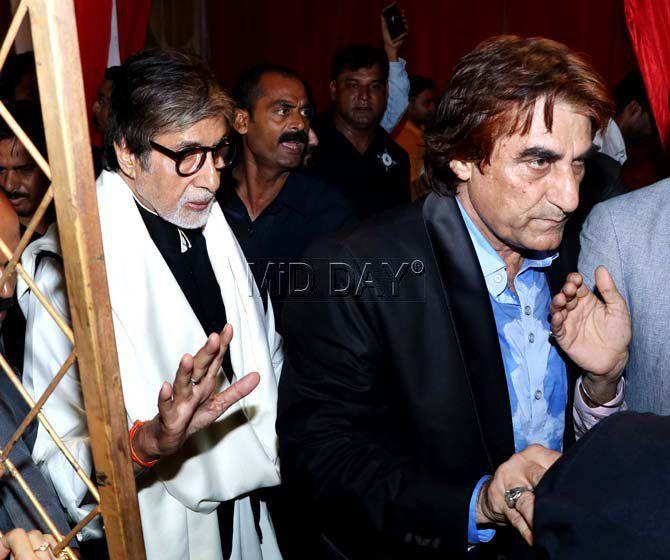 Amitabh Bachchan and Ali Khan