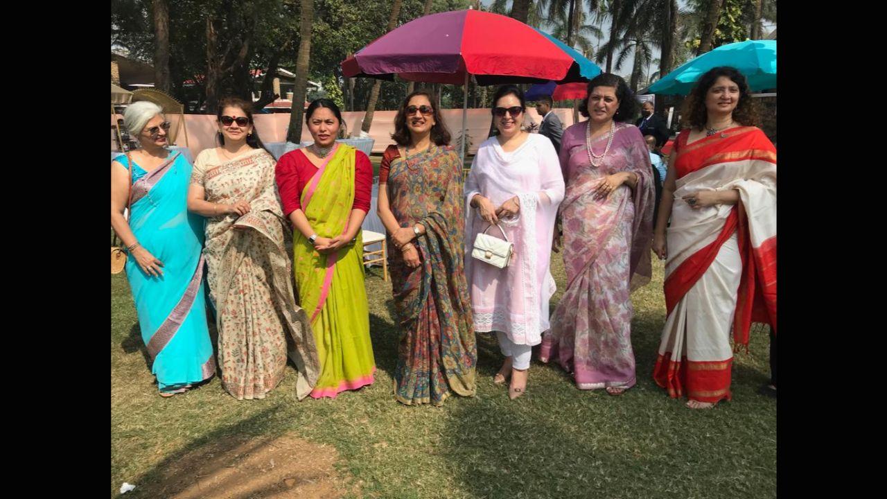 CDS General Bipin Rawat's wife Madhulika also accompanied him at the US Club. She was with him in the chopper when it crashed in Tamil Nadu's Coonoor on Wednesday. Pic/ BNHS