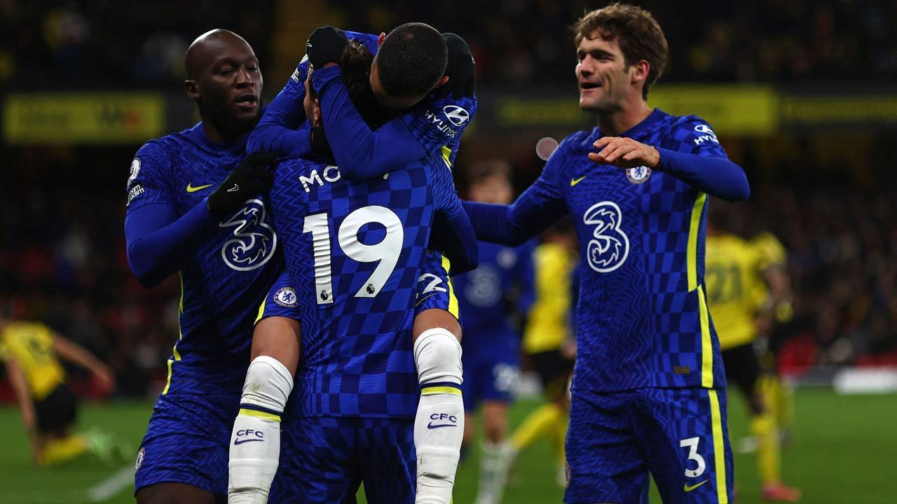 Chelsea beat Watford, Manchester City, Liverpool win away in English Premier League