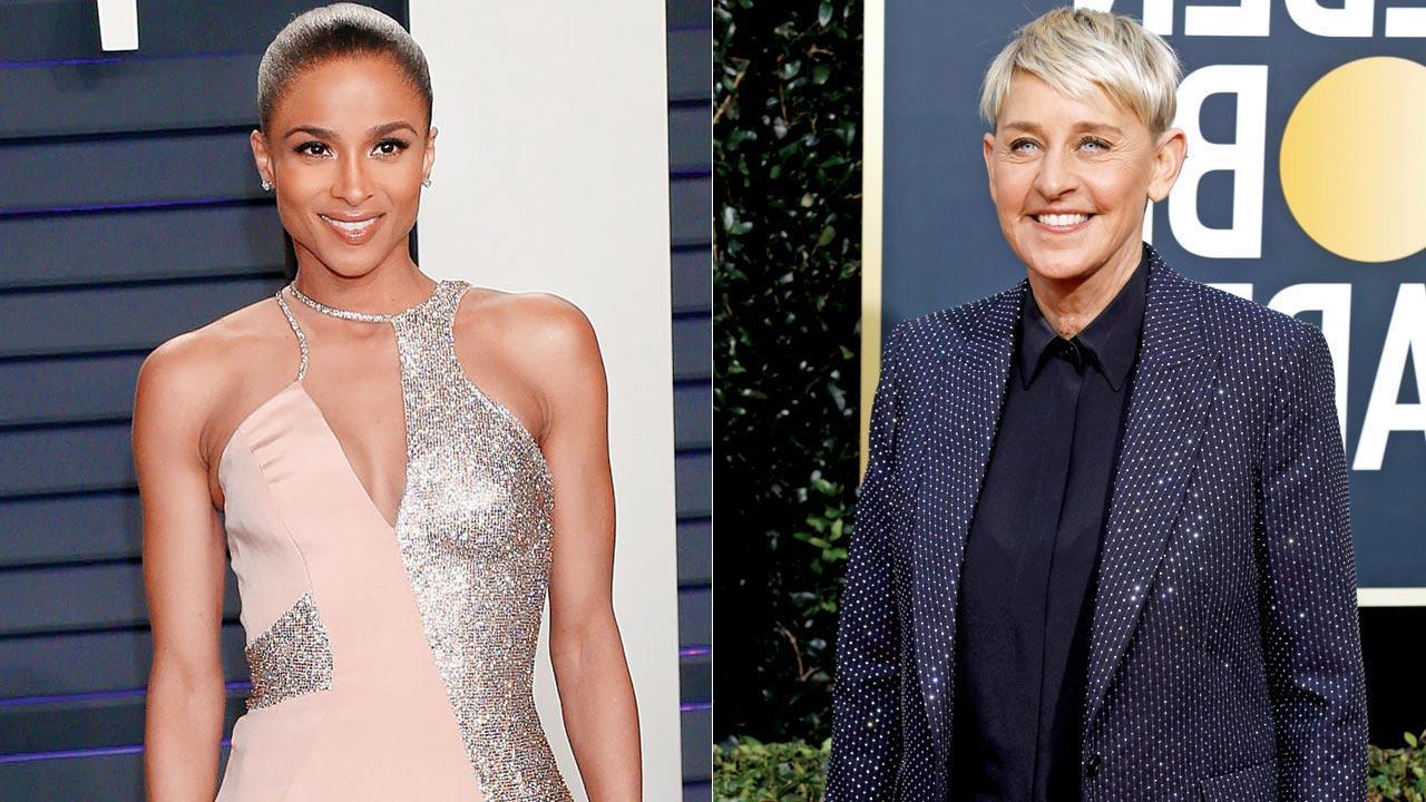 Russel Wilson's singer-wife Ciara cracks a good one on Ellen DeGeneres!