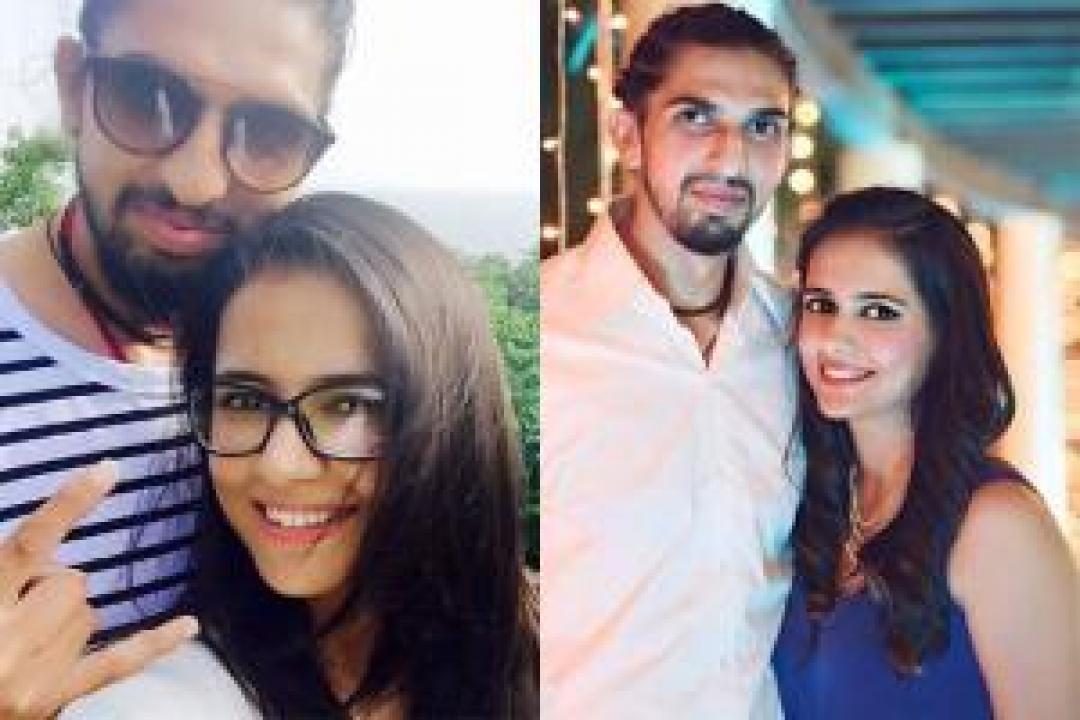 Ishant Sharma with his wife Pratima