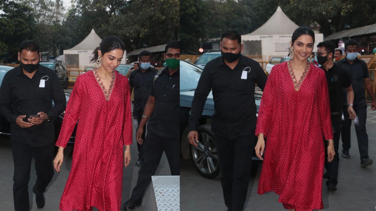 Deepika Padukone visits Siddhivinayak Temple ahead of 83's release