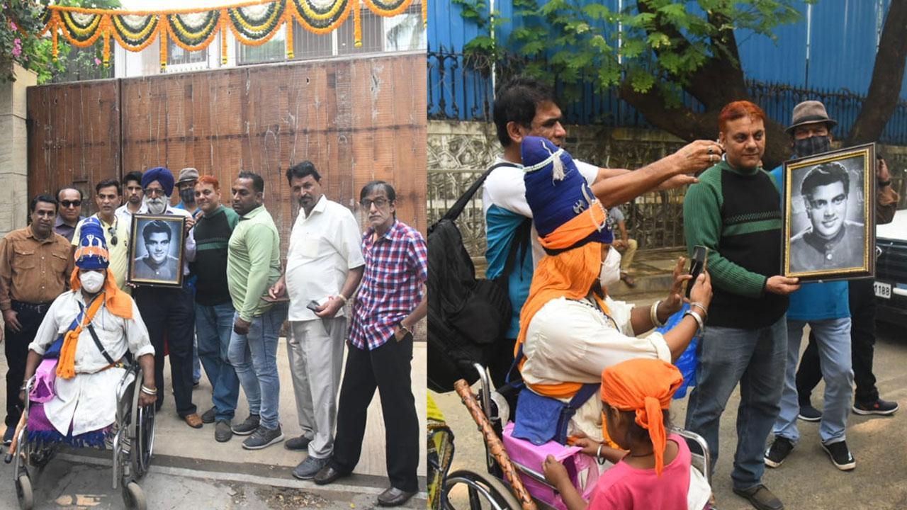 Dharmendra's fans gather outside his residence to celebrate the star's 86th birthday