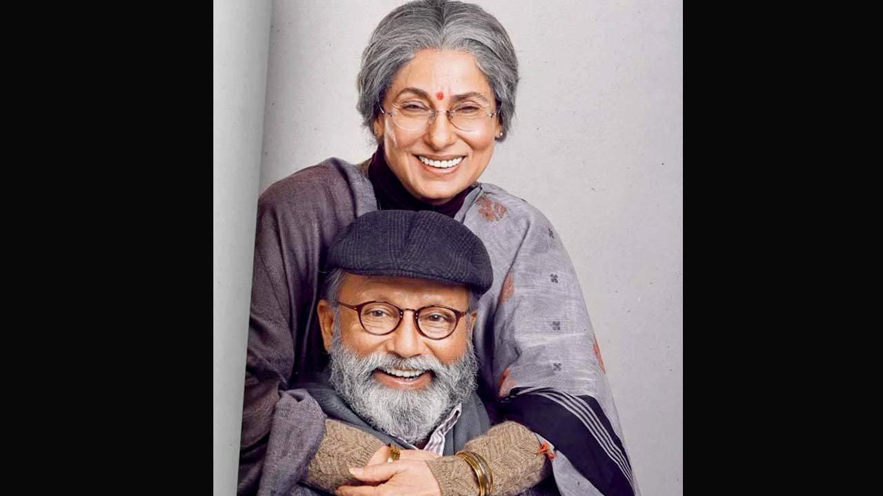  Pankaj Kapur and Dimple Kapadia 