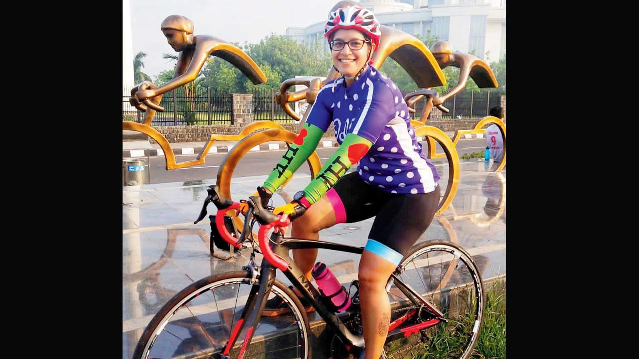 Cycling across 1,400 km for women’s well-being