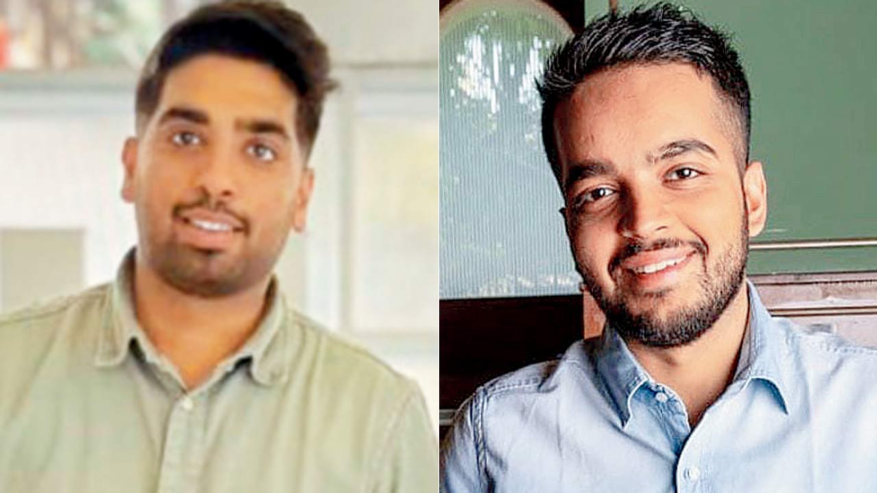 (Left) Pawan Shahri; Aditya Wanwari