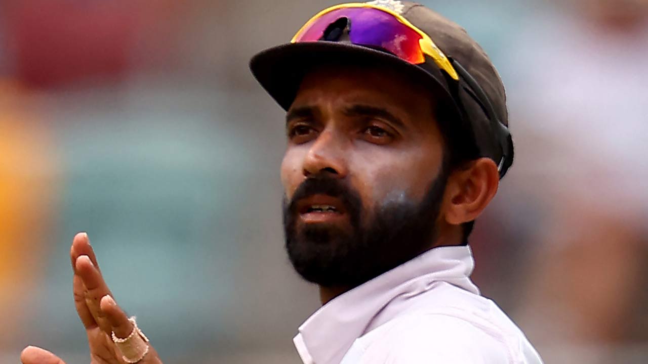 Ajinkya Rahane, who is out with a hamstring injury