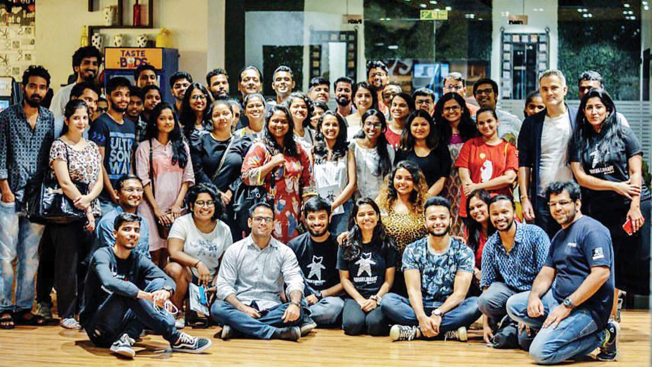 Members of the Mumbai chapter of The Human Library Organisation