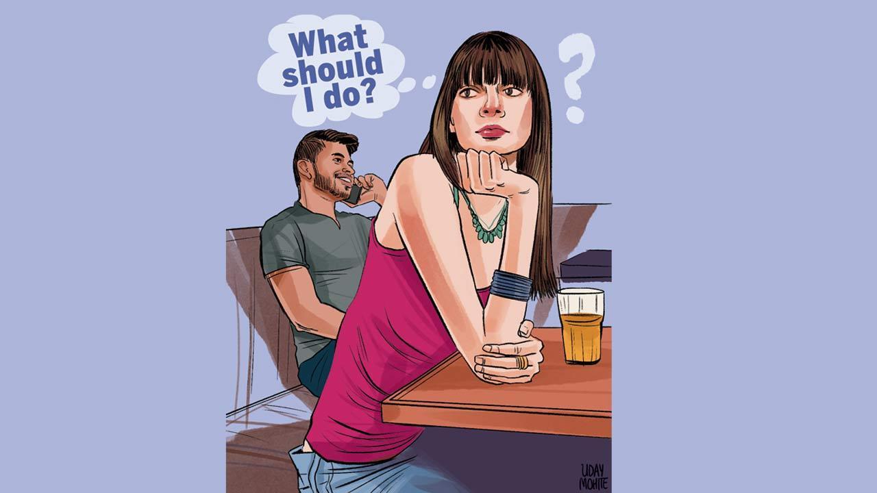 A friend set me up with possessive ex!