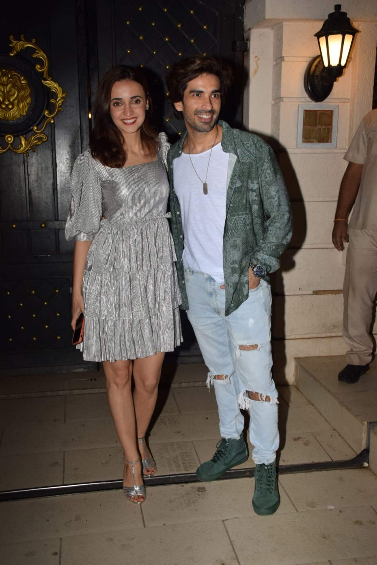 Sanaya Irani and her husband Mohit Sehgal were also a part of the celebration.