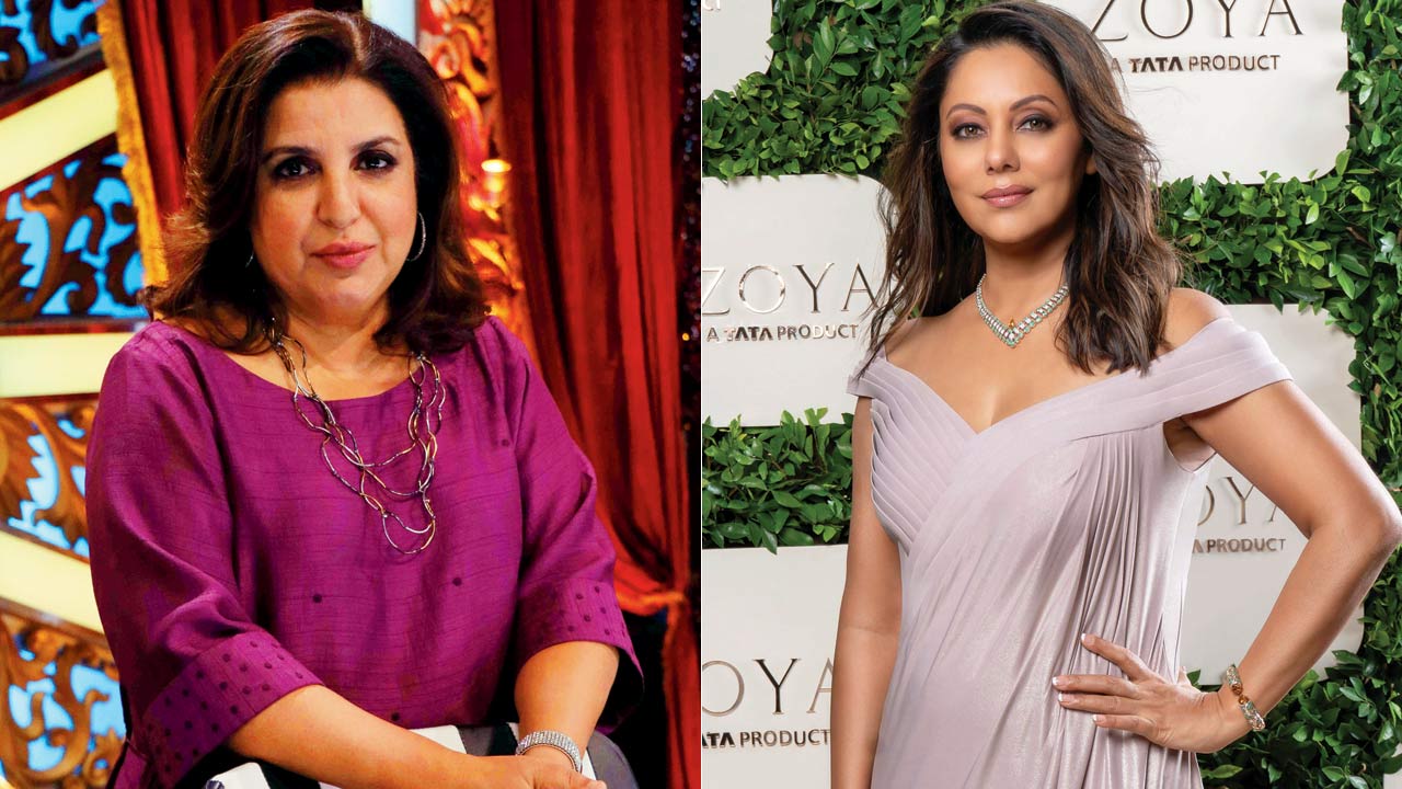 Farah Khan and Gauri Khan