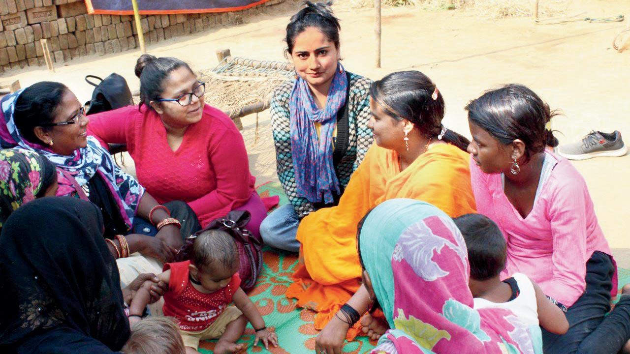 Namrata Sharma (centre), a development practitioner working at Quest Alliance, a not-for-profit trust that equips young people with skills by enabling self-learning, says that policy making and change must take into account socio-economic realities on the ground 