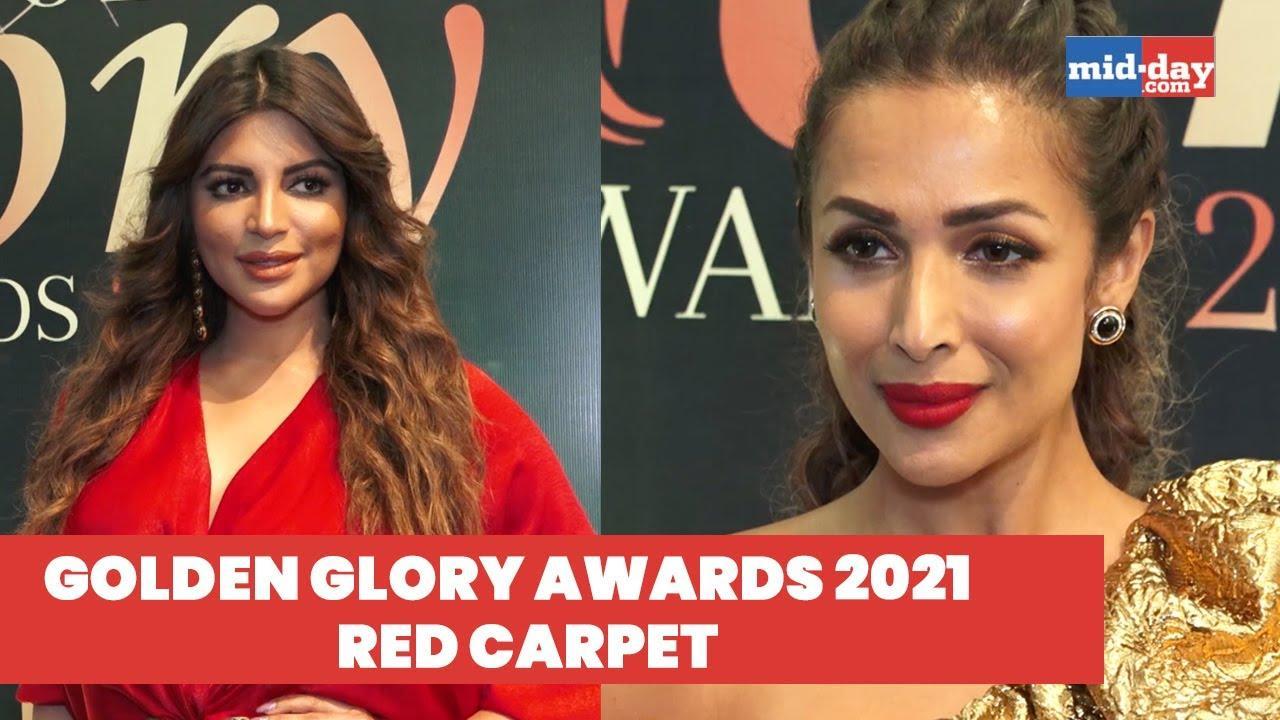 Malaika Arora, Mona Singh, Esha Deol Arrive At Golden Glory Awards Red Carpet