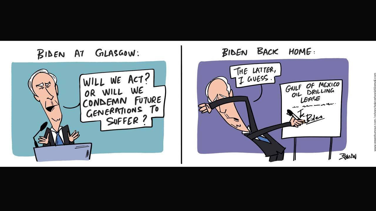 Green Humour: Comic Strip By Rohan Chakravarty