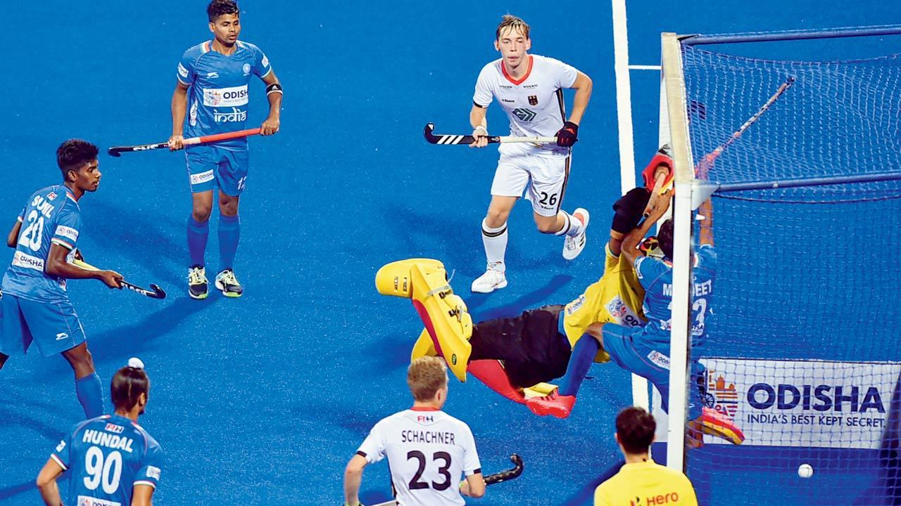 India go down 2-4 to Germany in semis