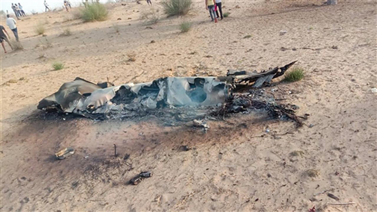 IAF fighter plane crashes in Rajasthan's Jaisalmer