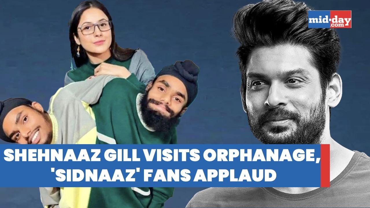 Shehnaaz Gill visits an orphanage, 'Sidnaaz' fans overwhelmed
