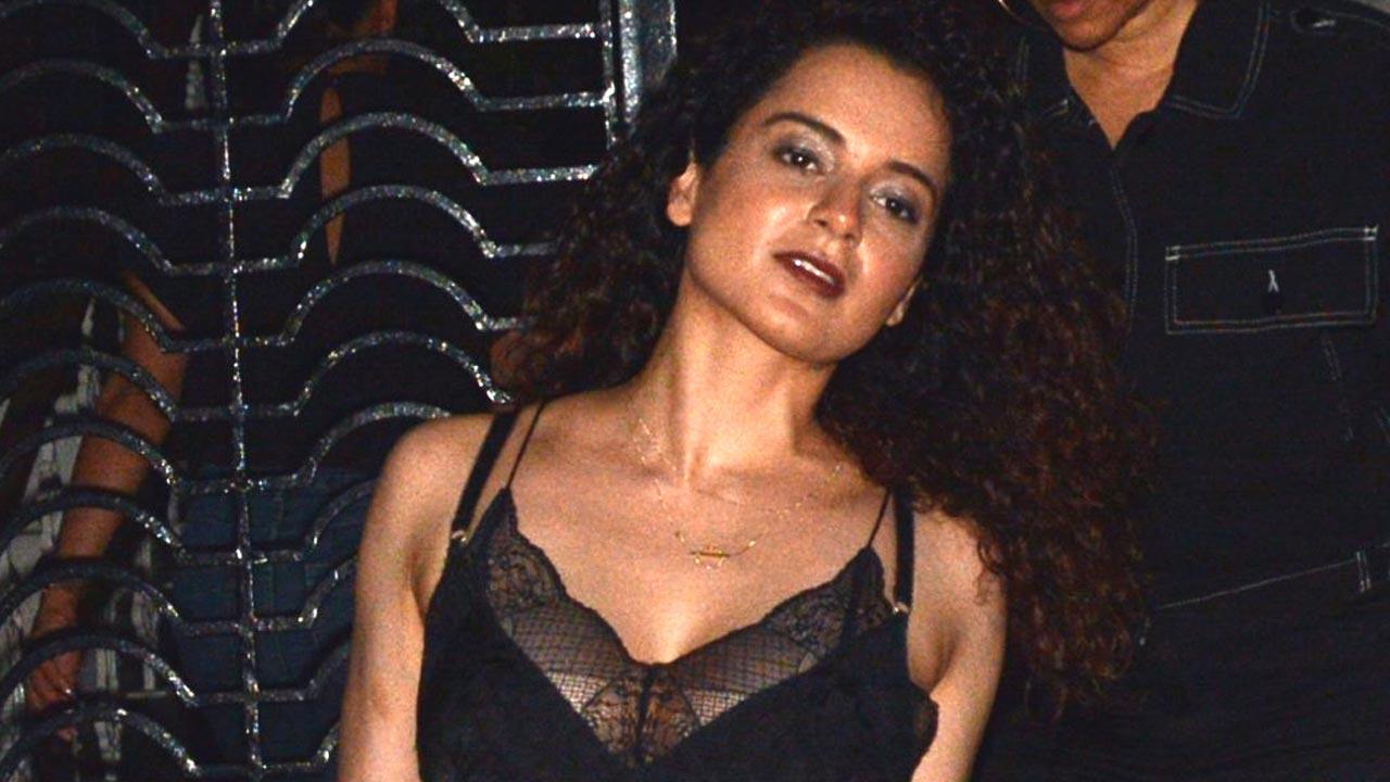 Kangana Ranaut attends Ankita Lokhande and Vicky Jains' sangeet ceremony; shares pictures on Instagram