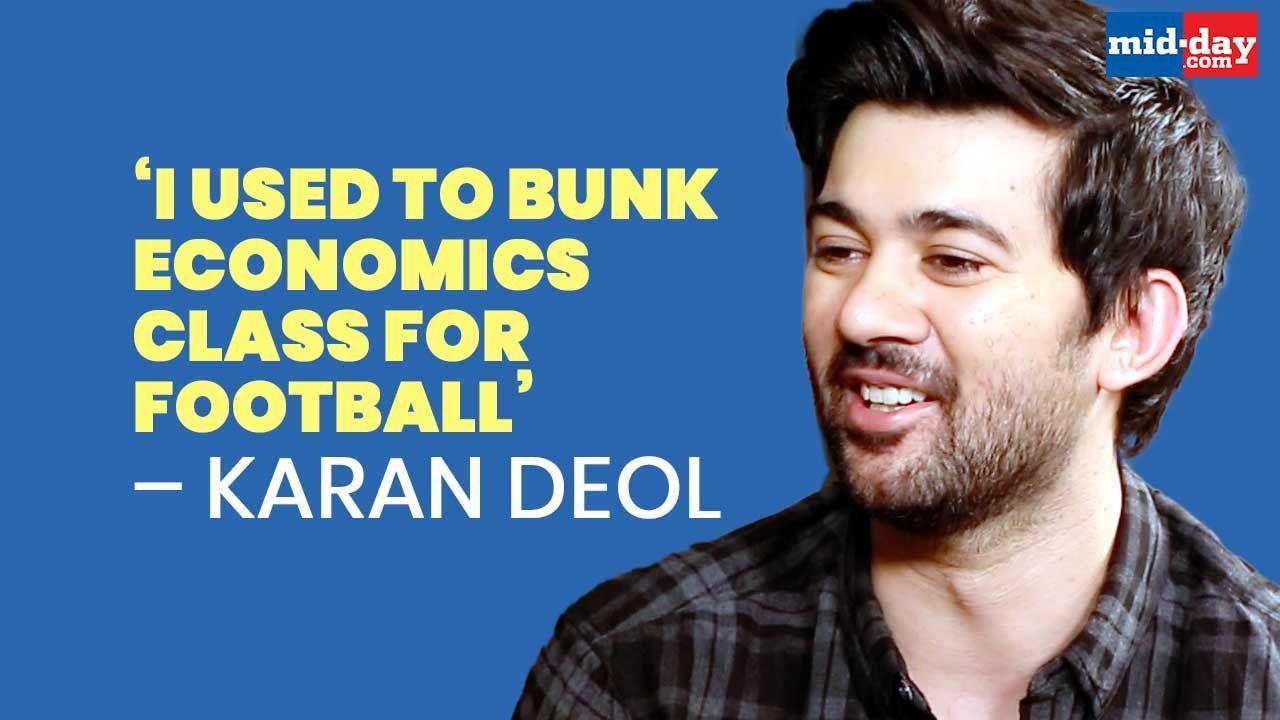 I used to bunk economics class for football: Karan Deol