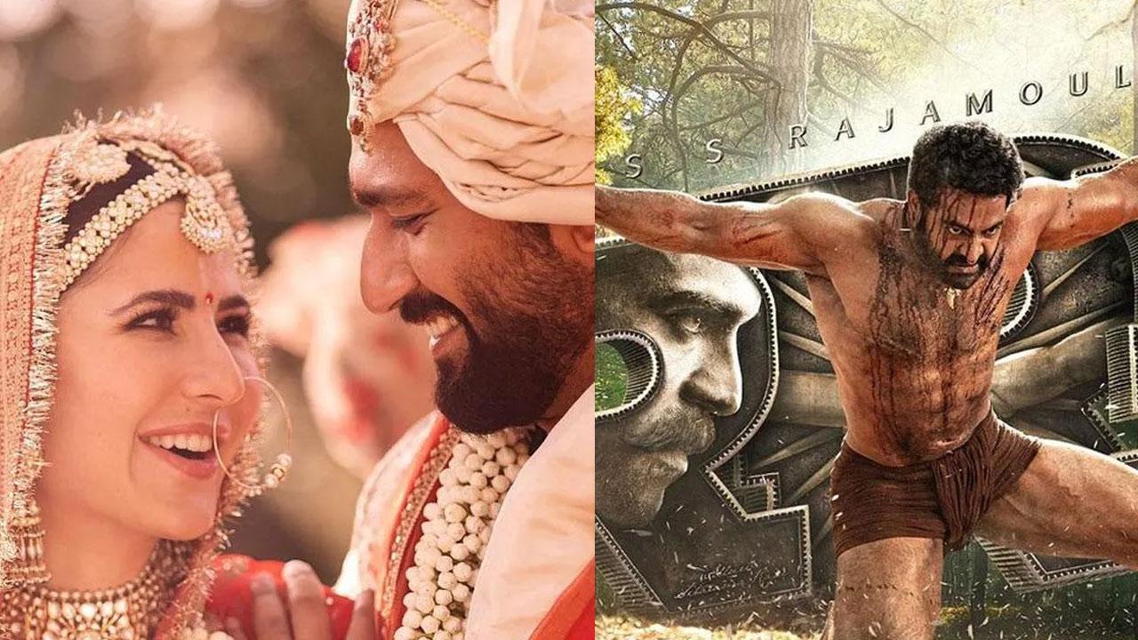 Vicky Kaushal-Katrina Kaif share wedding pictures, RRR trailer looks promising