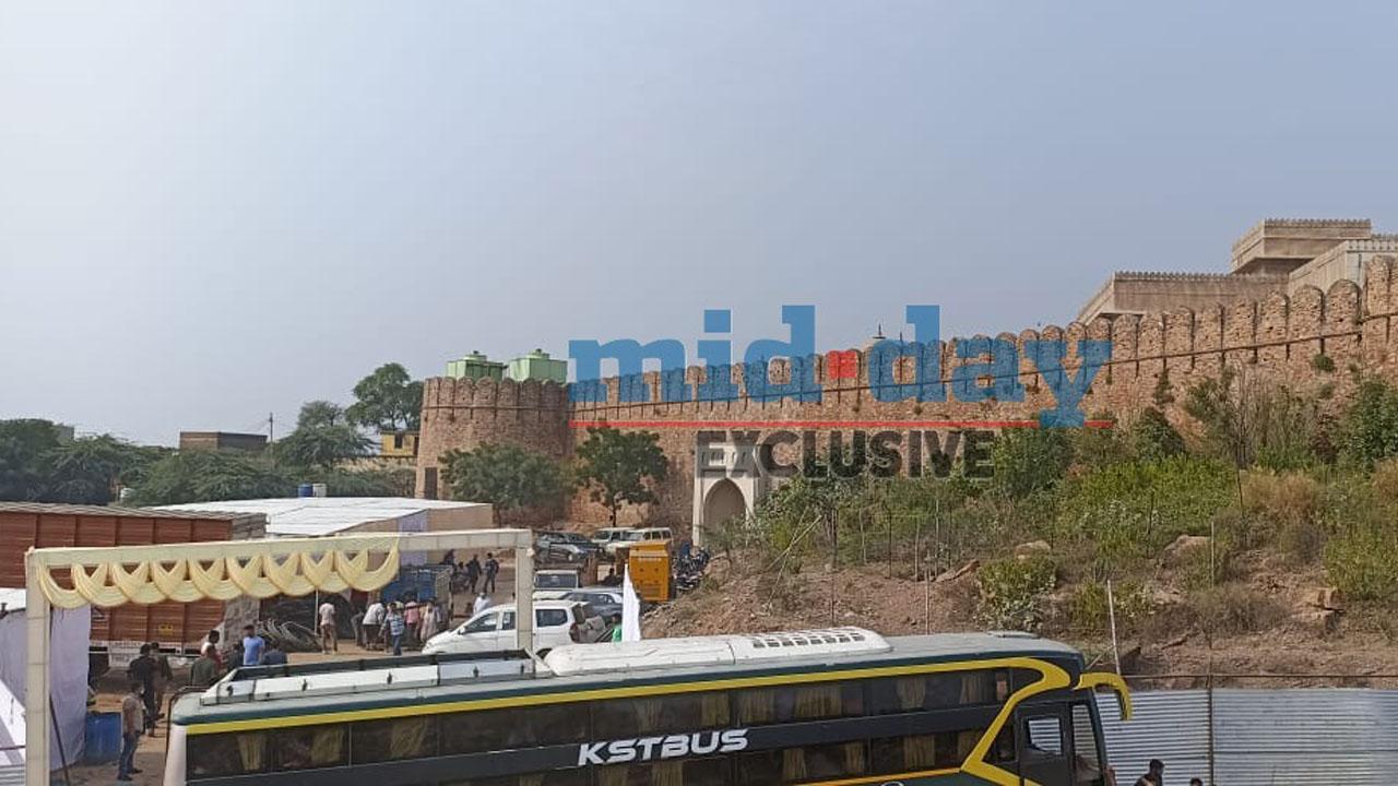 FIRST PIC! Katrina Kaif and Vicky Kaushal's wedding venue is all set for the grand celebration