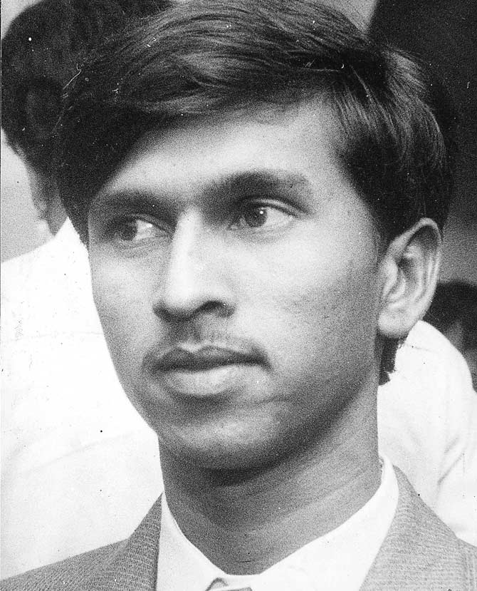 In his first-class career, Kiran More plated 151 matches and scored 5,223 runs at an average of 31.08. He scored 7 centuries and 29 fifties with a top score of 181*.
In pic: A very young Kiran More, pictured in 1982-83