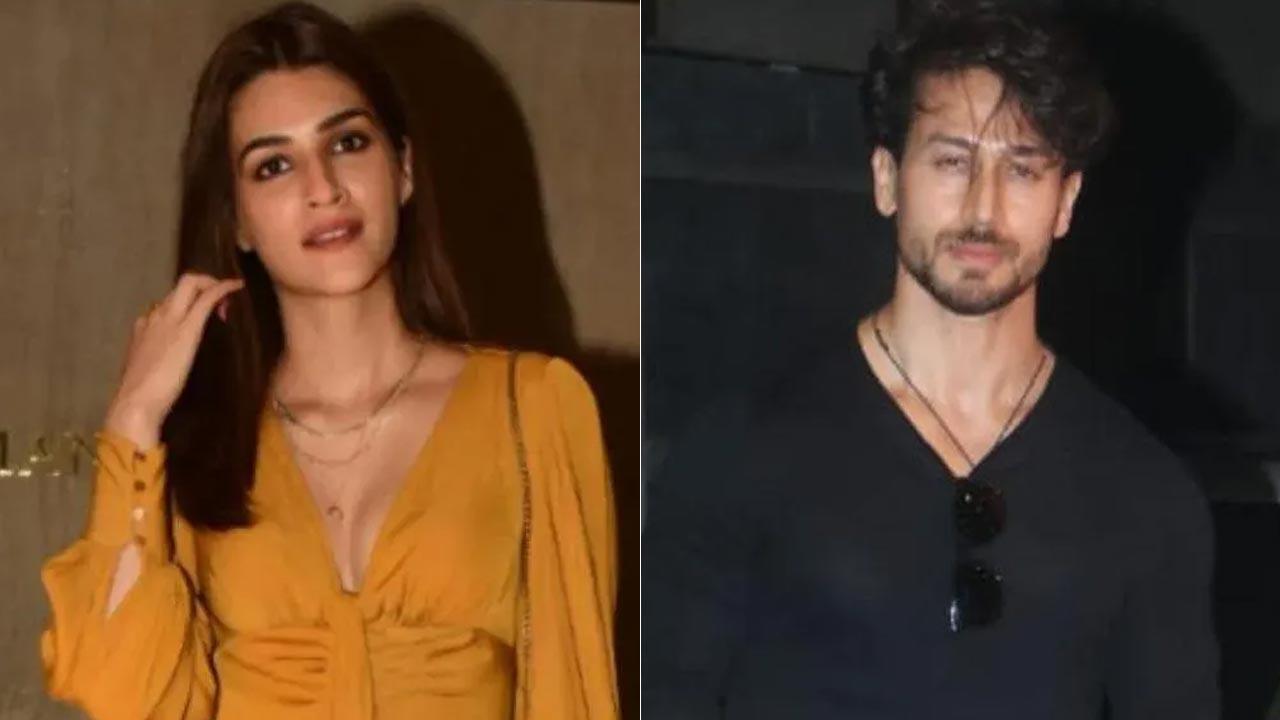 Kriti Sanon and Tiger Shroff recreate 'Heropanti' pose