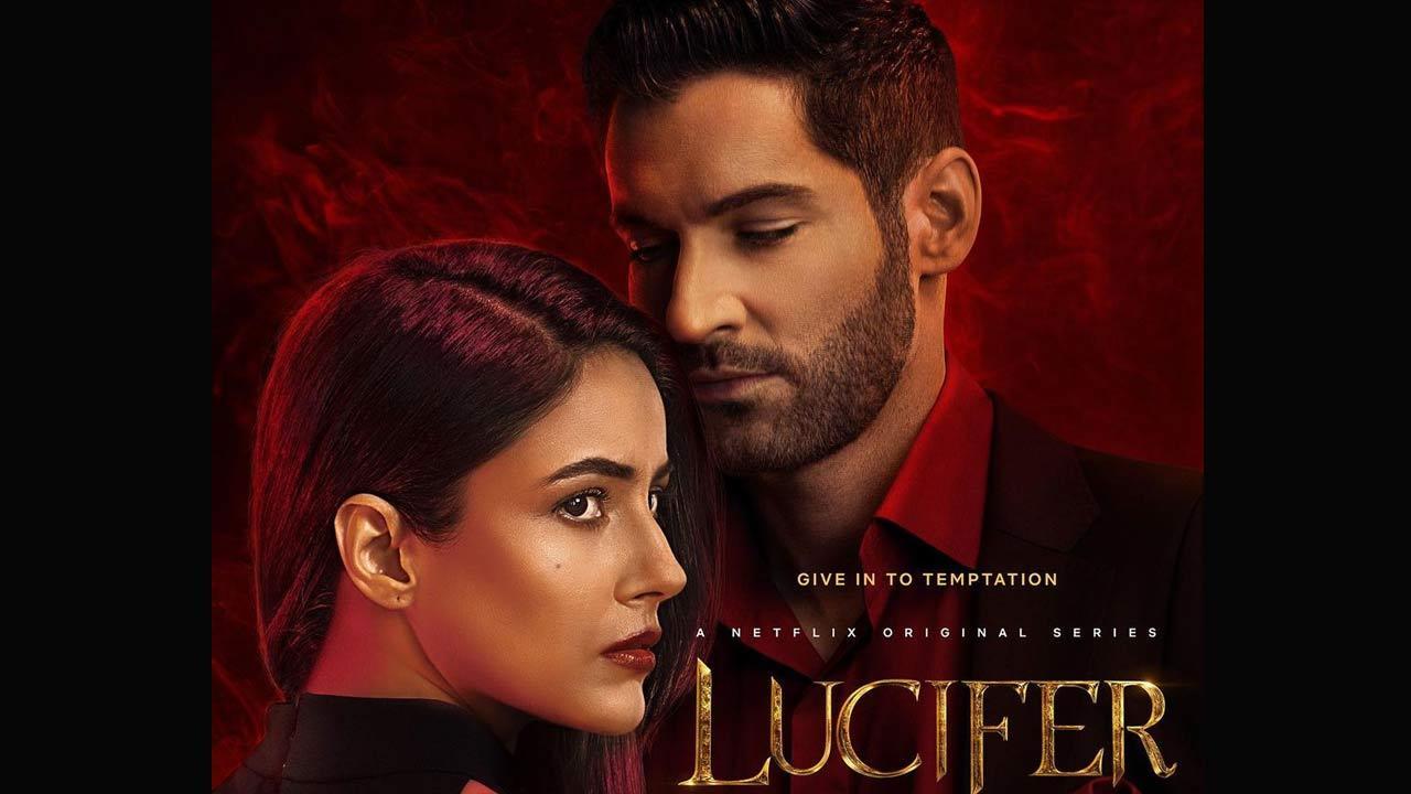 Shehnaaz Gill featuring in 'Lucifer' crossover poster leaves fans speculating