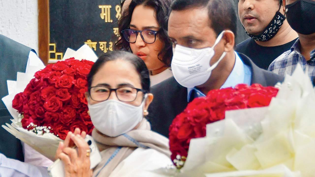 I meet Oppn parties, as others spend time abroad: Mamata Banerjee in Mumbai